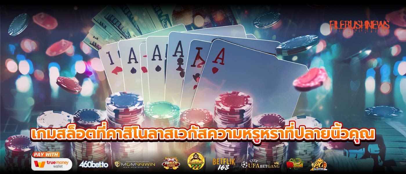 เกมสล็อตที่คาสิโนลาสเวกัสความหรูหราที่ปลายนิ้วคุณ